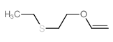 Vinyl S-(ethylmercaptoethyl) ether structure
