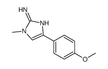 4-(4-methoxyphenyl)-1-methylimidazol-2-amine Structure