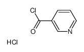 烟酰氯盐酸盐结构式