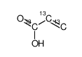 prop-2-enoic acid Structure