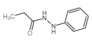 Propanoic acid,2-phenylhydrazide Structure