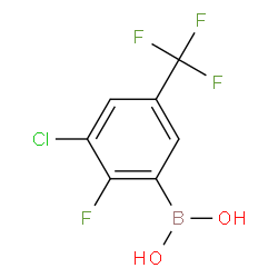 (3-Chloro-2-fluoro-5-(trifluoromethyl)phenyl)boronic acid picture