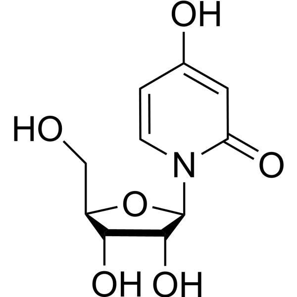3-Deazauridine结构式