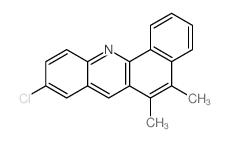 9-chloro-5,6-dimethylbenzo[c]acridine Structure