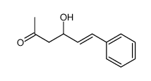 4-hydroxy-6-phenylhex-5-en-2-one结构式