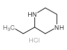 2-ethylpiperazine,hydrochloride Structure