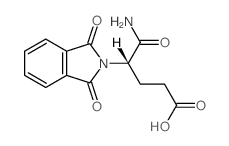 N-Phthalyl isoglutamine structure