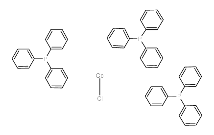 CHLOROTRIS(TRIPHENYLPHOSPHINE)COBALT(I) structure