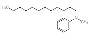 Benzenamine,N-dodecyl-N-methyl-结构式