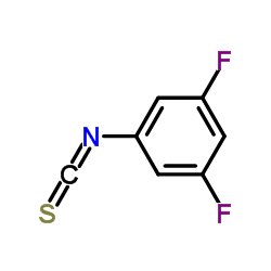 3,5-二氟苯基异氰酸酯结构式