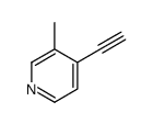 4-乙炔基-3-甲基吡啶结构式
