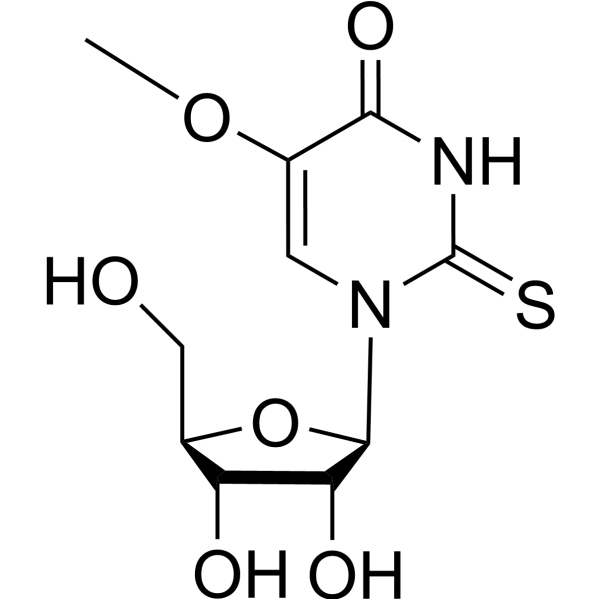 5-Methoxy-2-thiouridine Structure