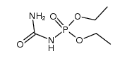 Ureidophosphorsaeurediethylester结构式