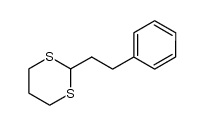 2-(2-phenylethyl)-1,3-dithioxane结构式
