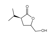 D-glycero-Pentonic acid, 2,3-dideoxy-2-(1-methylethyl)-, gamma-lactone, (4xi-iota)- (9CI)结构式