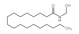 N-羟甲基硬脂酰胺结构式
