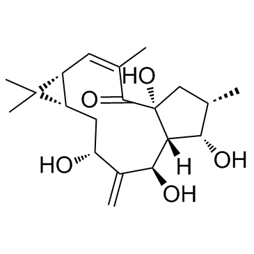 7-羟基千金子二萜醇结构式