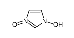 1-hydroxy-3-oxidoimidazol-3-ium结构式