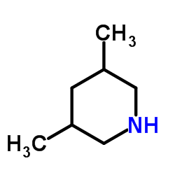 3,5-二甲基哌啶结构式