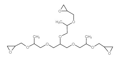 glycerol propoxylate triglycidyl ether Structure