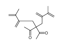 3,3-bis(3-methyl-2-methylidenebut-3-enyl)pentane-2,4-dione Structure