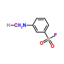 Metanilyl fluoride, hydrochloride Structure