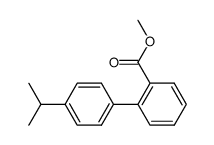 ethyl 4'-isopropylbiphenyl-2-carboxylate结构式