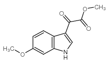 2-(6-甲氧基-1H-吲哚-3-基)-2-氧代乙酸甲酯结构式