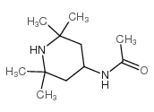 4-乙酰胺基-2,2,6,6-四甲基哌啶结构式