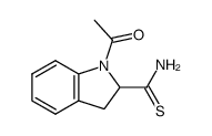 1-acetylindoline-2-carbothioamide Structure