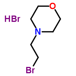4-(2-溴乙基)吗啉氢溴酸盐结构式