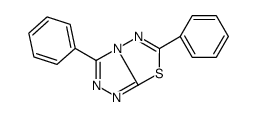 3,6-diphenyl-[1,2,4]triazolo[3,4-b][1,3,4]thiadiazole Structure