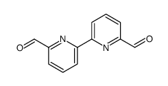 2,2'-Bipyridyl-6,6'-dicarbaldehyde Structure