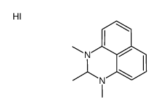 1,2,3-trimethyl-1,2-dihydroperimidin-1-ium,iodide Structure