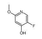 5-Fluoro-2-methoxypyridin-4-ol Structure