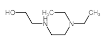 Ethanol,2-[[2-(diethylamino)ethyl]amino]- Structure