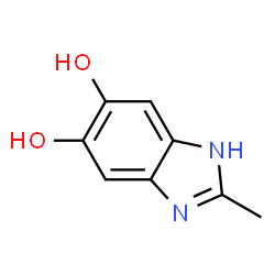 1H-Benzimidazole-5,6-diol,2-methyl-(9CI) Structure