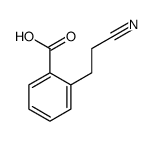 2-(2-cyanoethyl)benzoic acid结构式