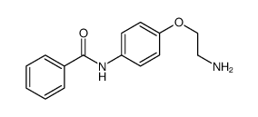Benzamide, N-[4-(2-aminoethoxy)phenyl]- (9CI)结构式