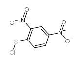 Benzenesulfenylchloride, 2,4-dinitro- Structure
