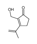 2-Cyclopenten-1-one, 2-(hydroxymethyl)-3-(1-methylethenyl)- (9CI) picture