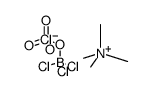tetramethylammonium trichloroperchloratoborate Structure
