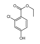 2-氯-4-羟基苯甲酸乙酯结构式