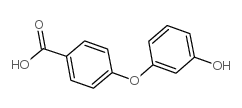 4-(3-羟基苯氧基)苯甲酸结构式