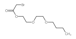 2-(2-butoxyethoxy)ethyl 2-bromoacetate Structure