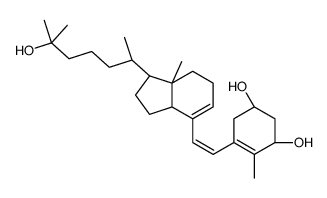 1,25-dihydroxy-previtamin D(3)结构式