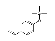 (4-ethenylphenoxy)-trimethylsilane Structure