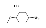 顺式-4-甲氧基环己胺盐酸盐结构式