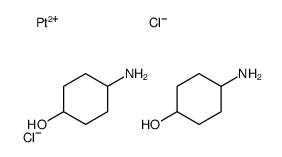4-aminocyclohexan-1-ol,platinum(2+),dichloride结构式