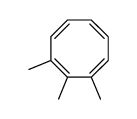 1,2,3-trimethylcycloocta-1,3,5,7-tetraene结构式